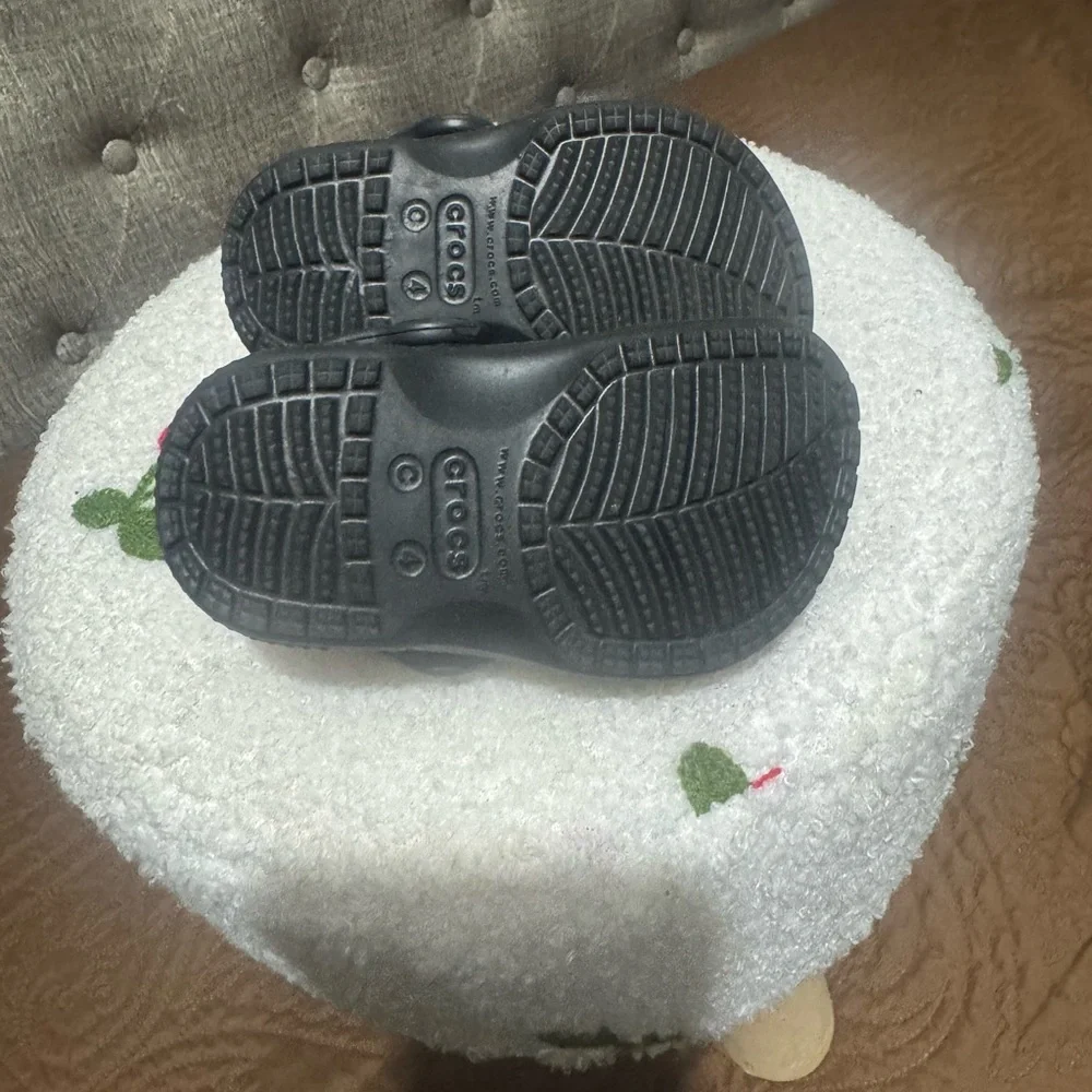CROCS Kids Black Water Shoes
